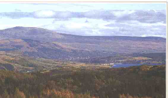 Callander from the Duke's Path